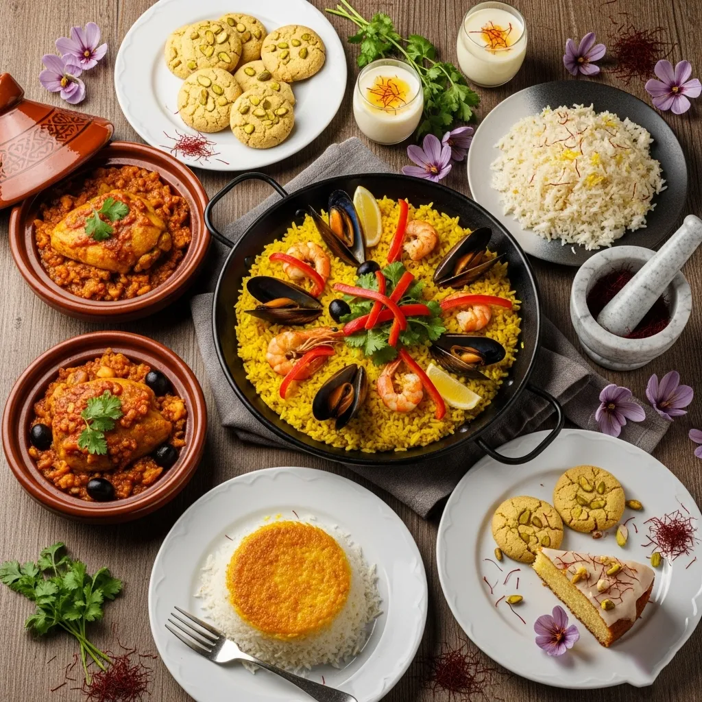 Foods to add saffron to