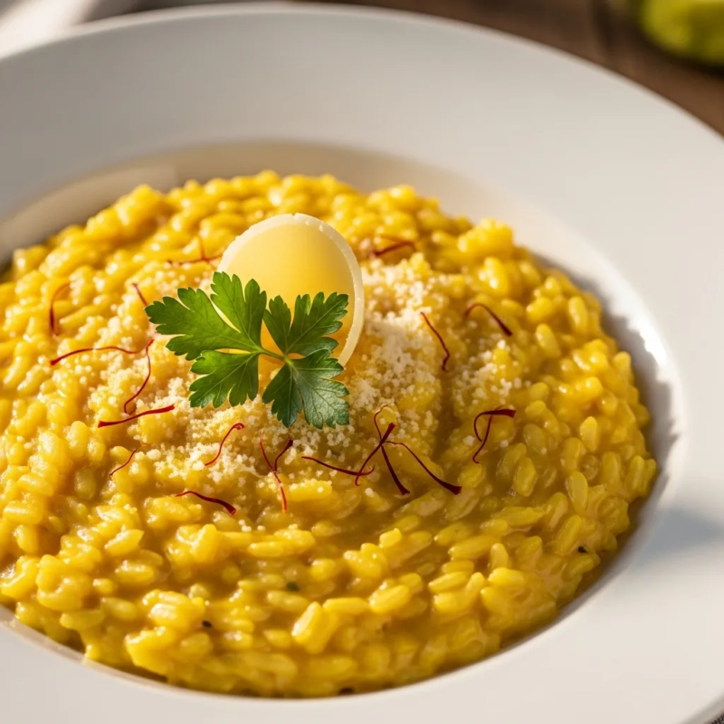 Saffron risotto tips