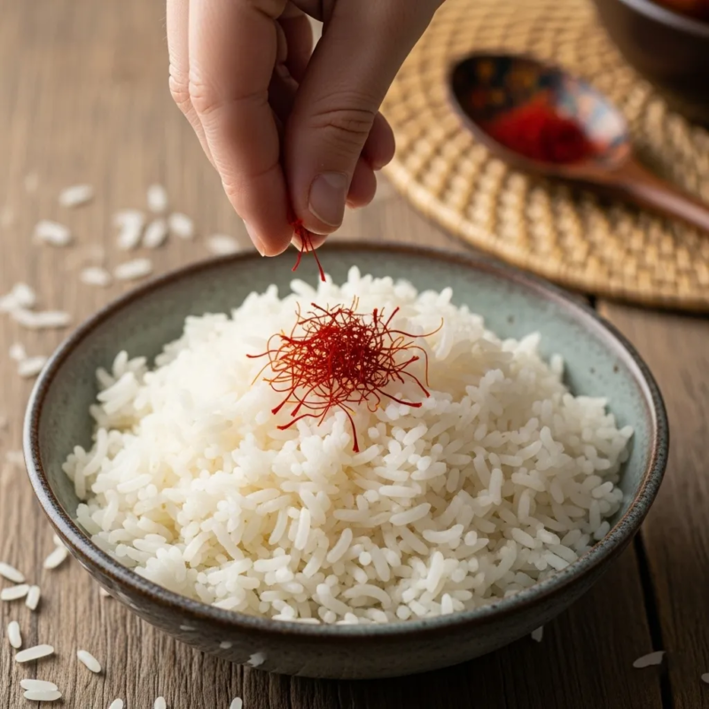 saffron for cooking rice