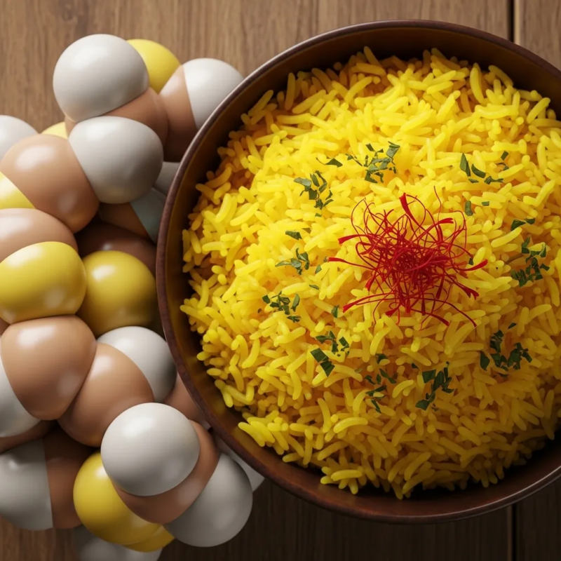 saffron rice and cholesterol