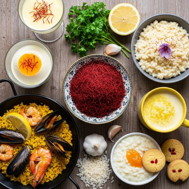 adding saffron to diet