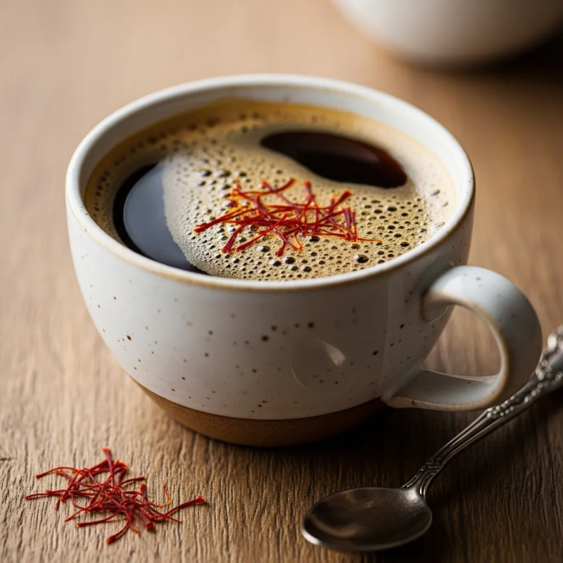 saffron coffee recipe