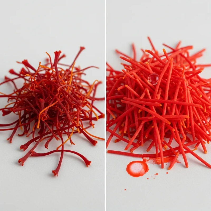 authentic saffron tips