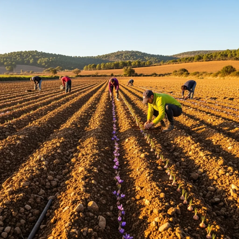 saffron planting guide