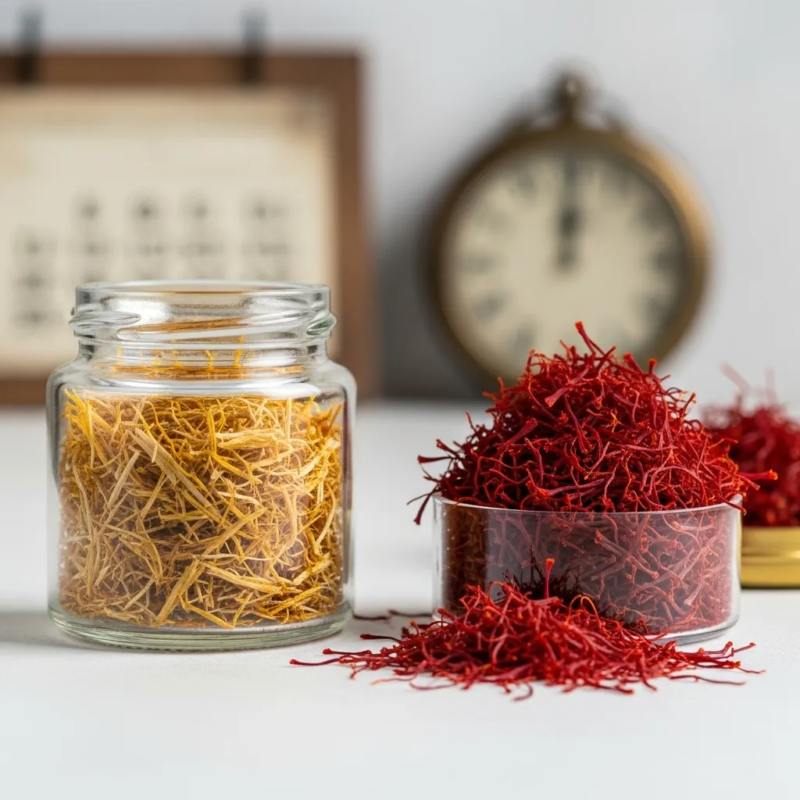 saffron shelf life