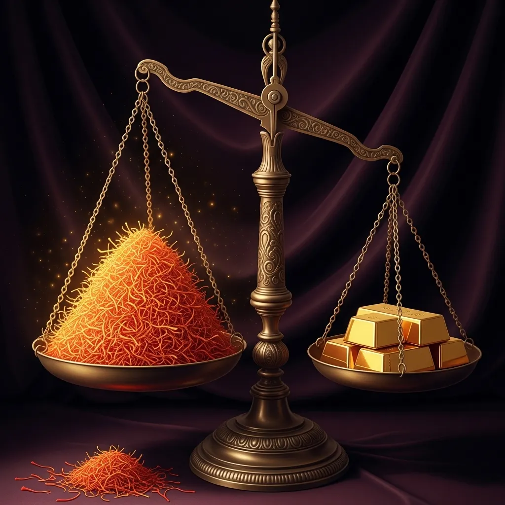 Is saffron actually worth more than gold?