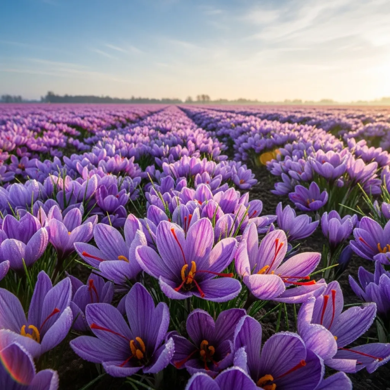growing saffron