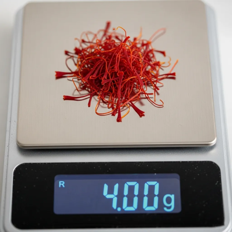 saffron price for 4 grams