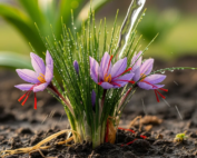 saffron watering schedule