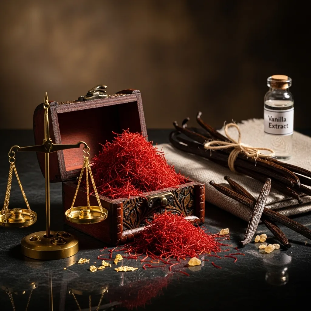 Is saffron more expensive than?