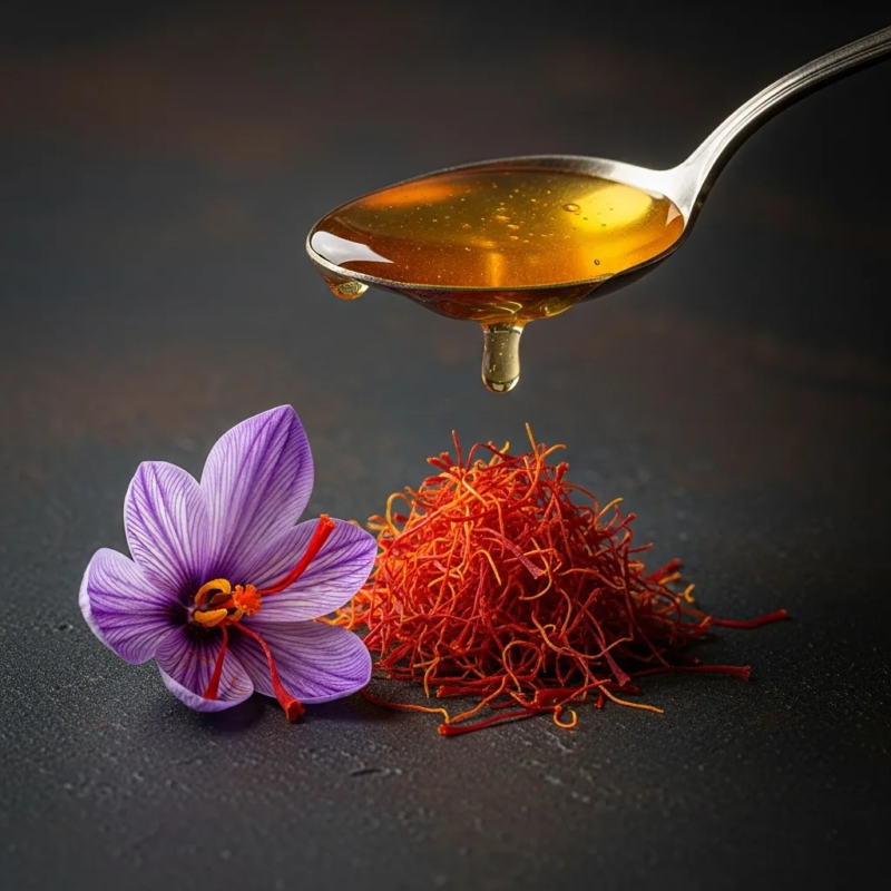 saffron taste description