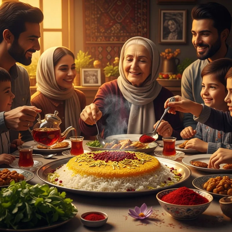 Iranian saffron tradition