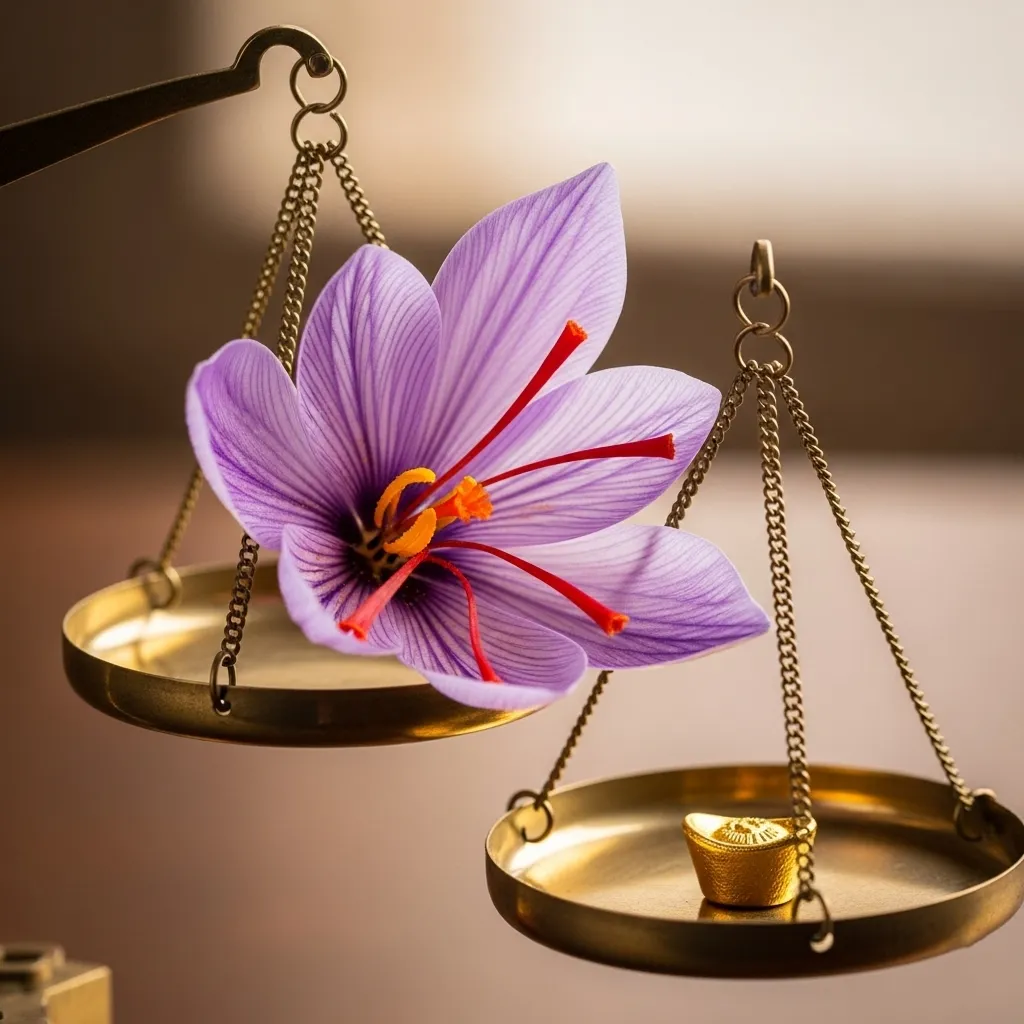 What flower is more expensive than gold?