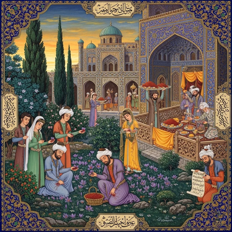 authentic saffron origins