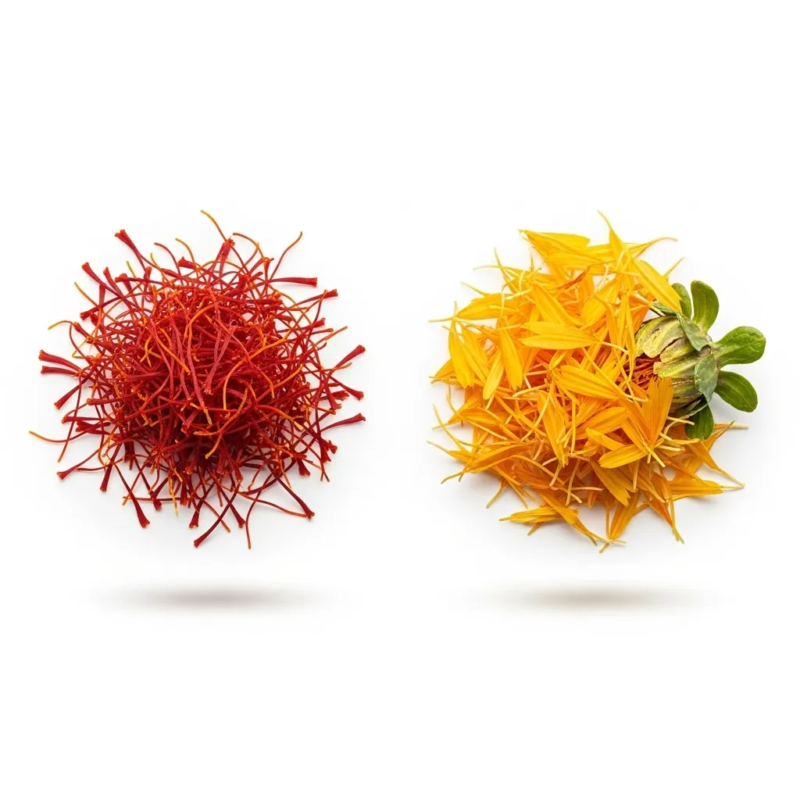 consuming fake saffron