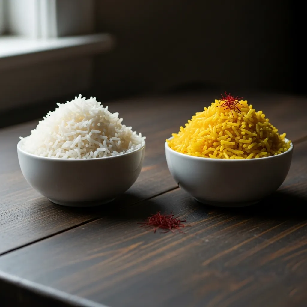 Does saffron change the taste of food?