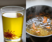 boiling saffron effects