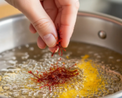 saffron infusion in water