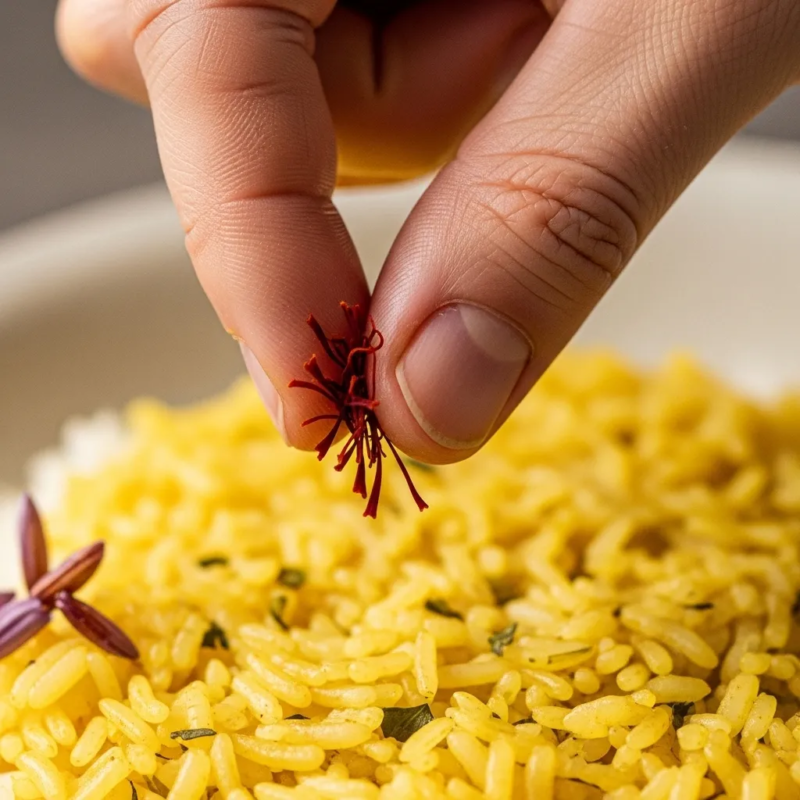 saffron rice dosage