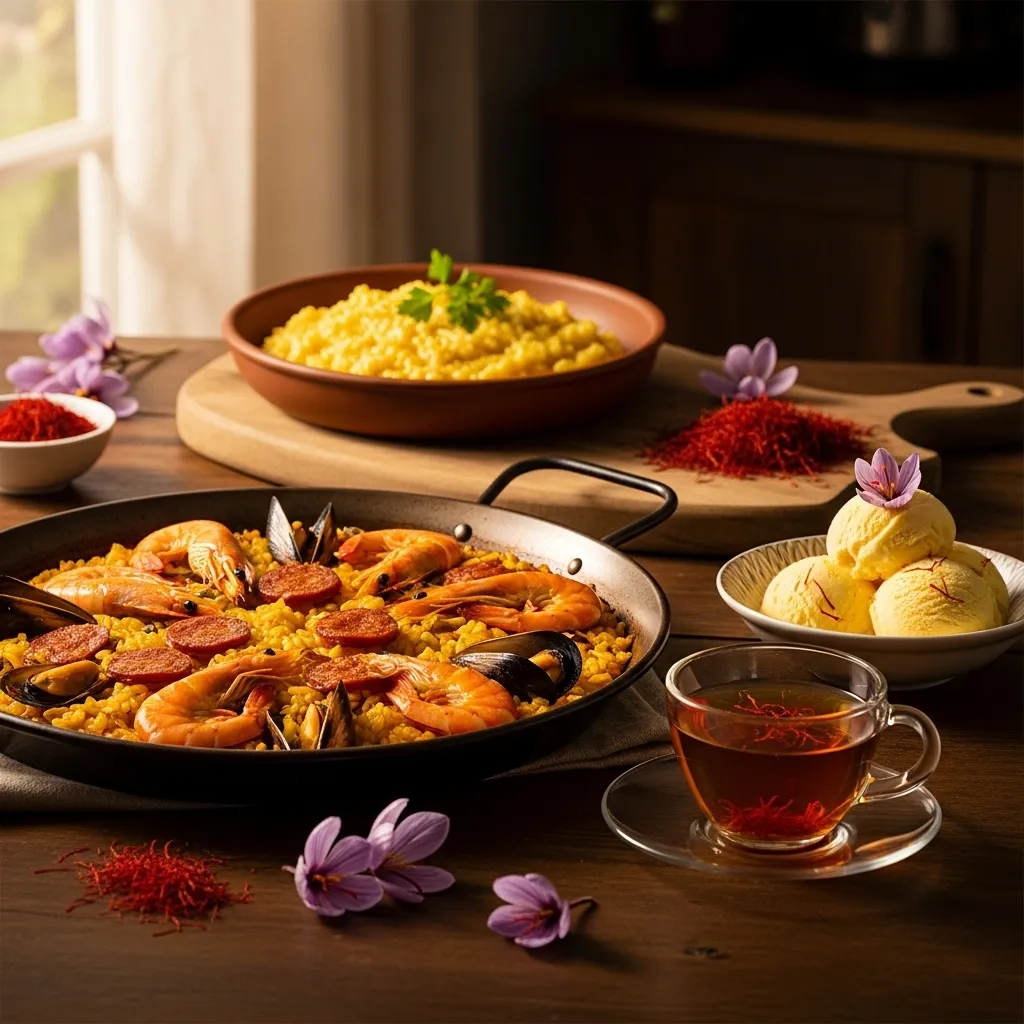 What can I cook with saffron?