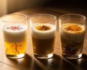 saffron and turmeric milk