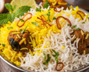 saffron in Indian cuisine