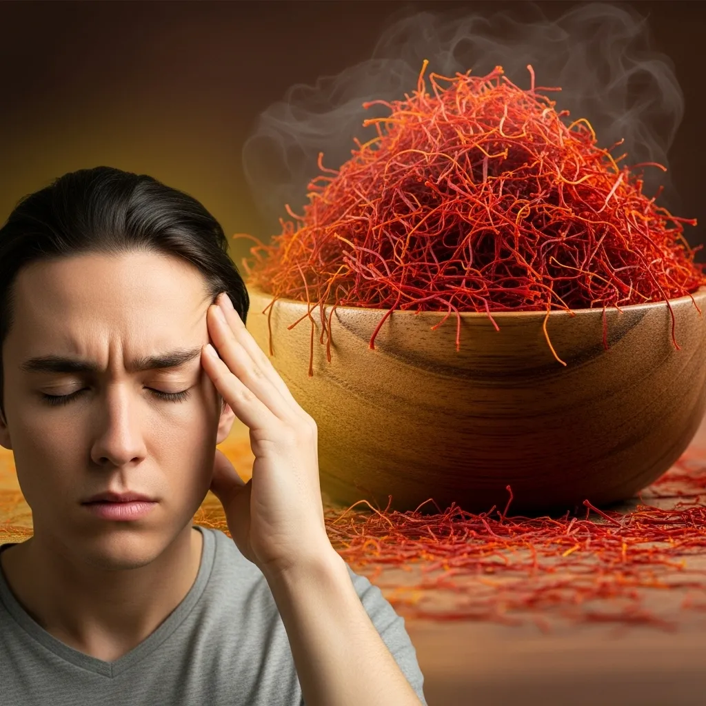 What are the bad effects of saffron spice?