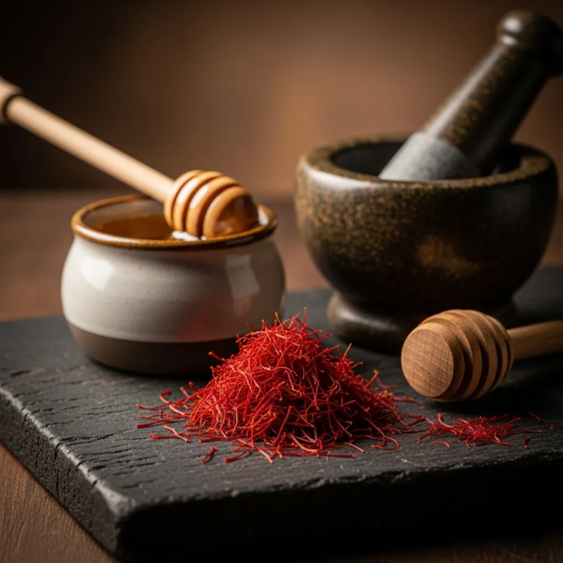 saffron flavor intensity