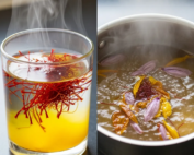 saffron hot water tips