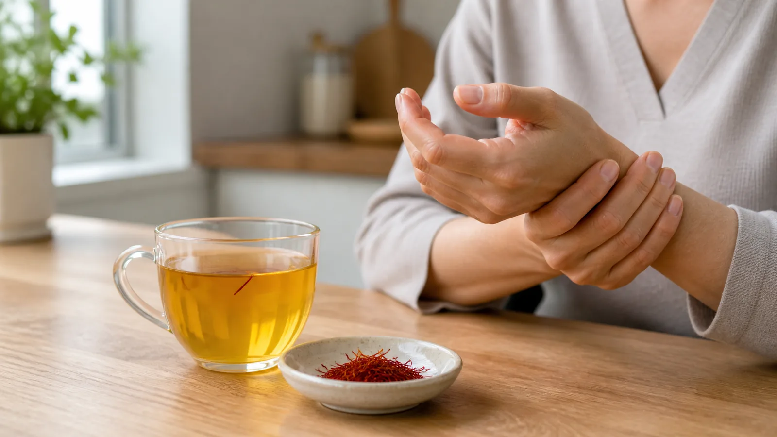 Is saffron good for joint pain?