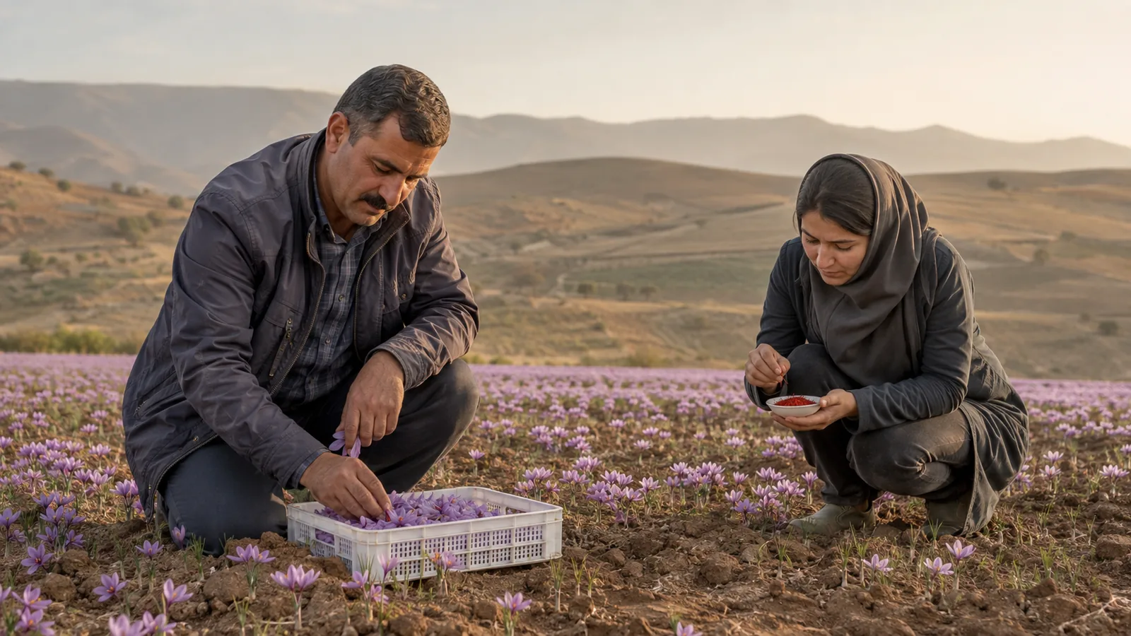 Kermanshah province is the best source of saffron in the world