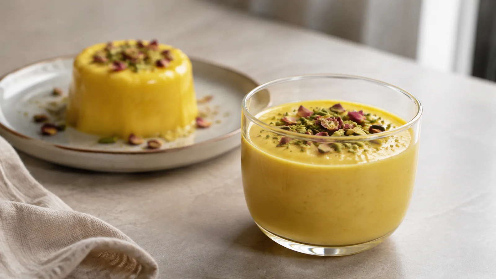How to Make Saffron Pudding