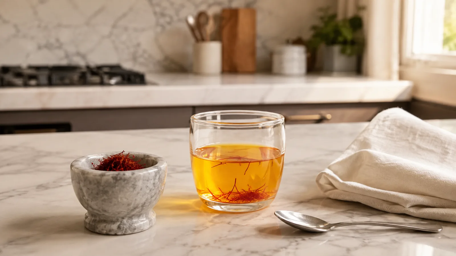 How to Extract the Color of Saffron