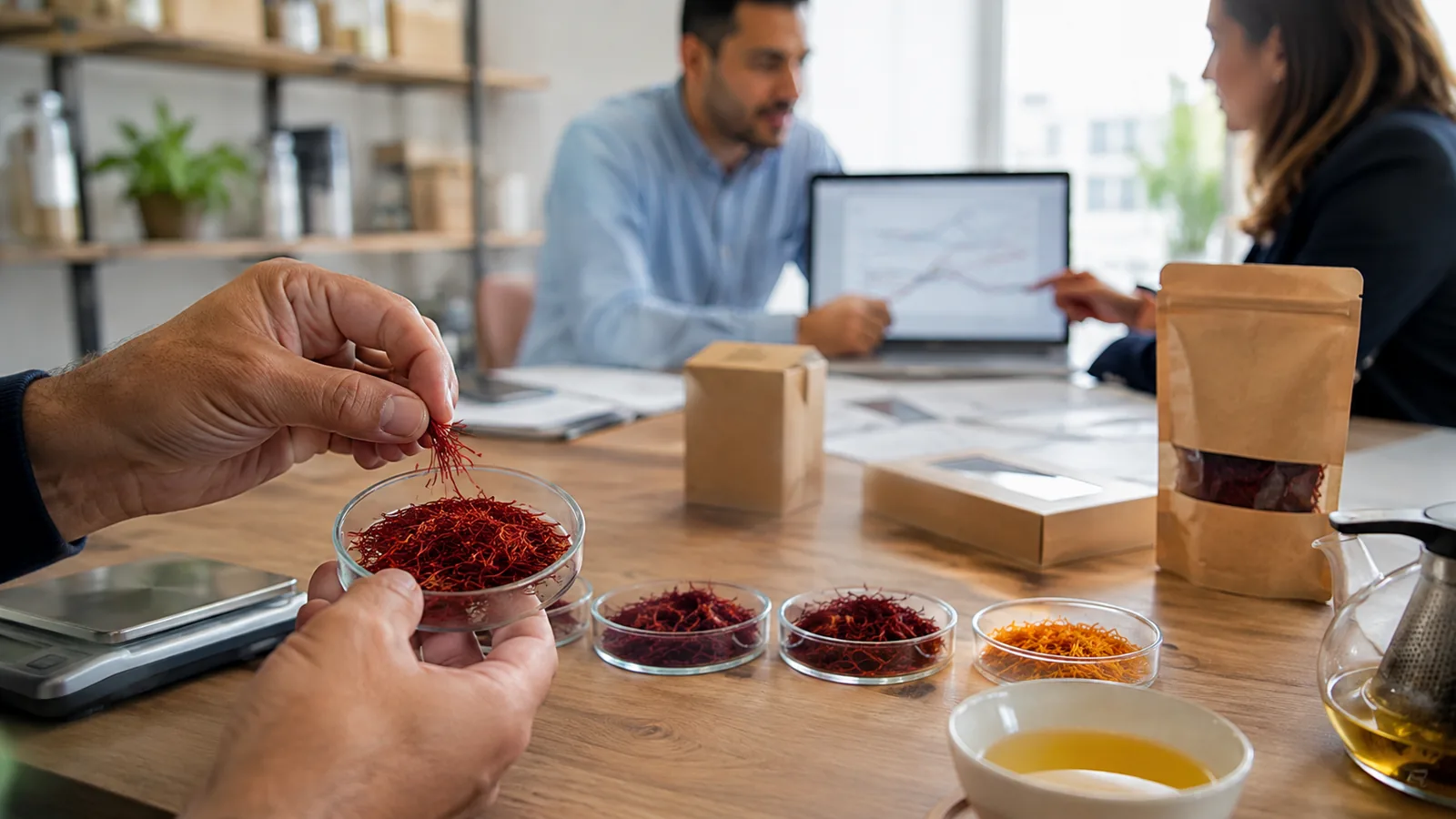 Saffron export growth market and quality analysis