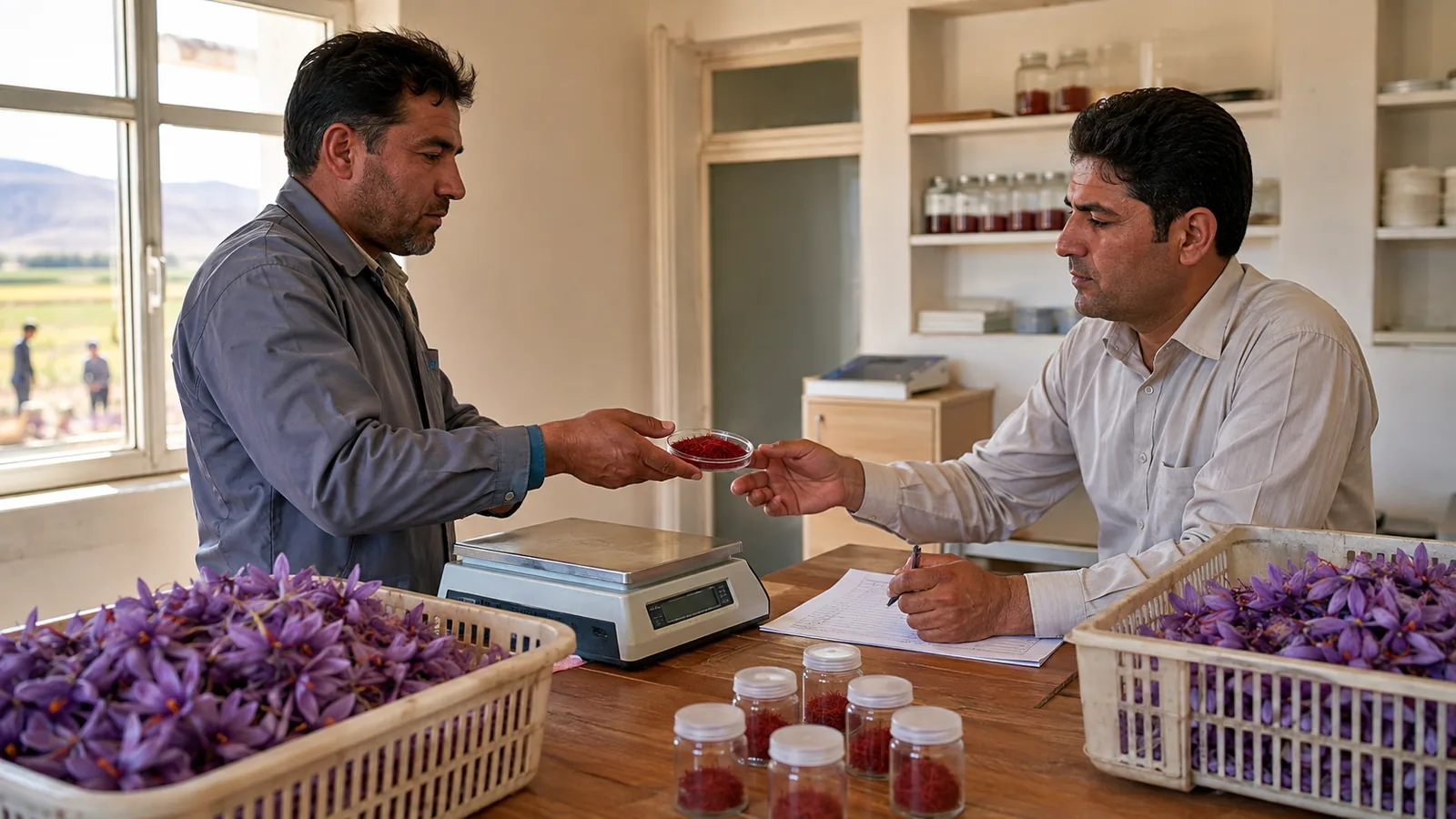 Saffron Farmers in Khorasan Razavi Call for Market Organization by Cooperatives