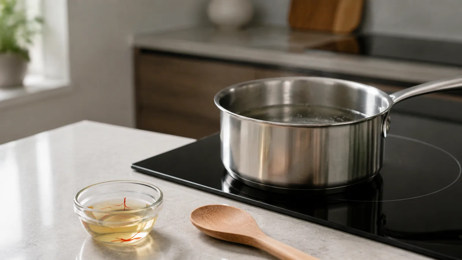 Should I boil saffron?