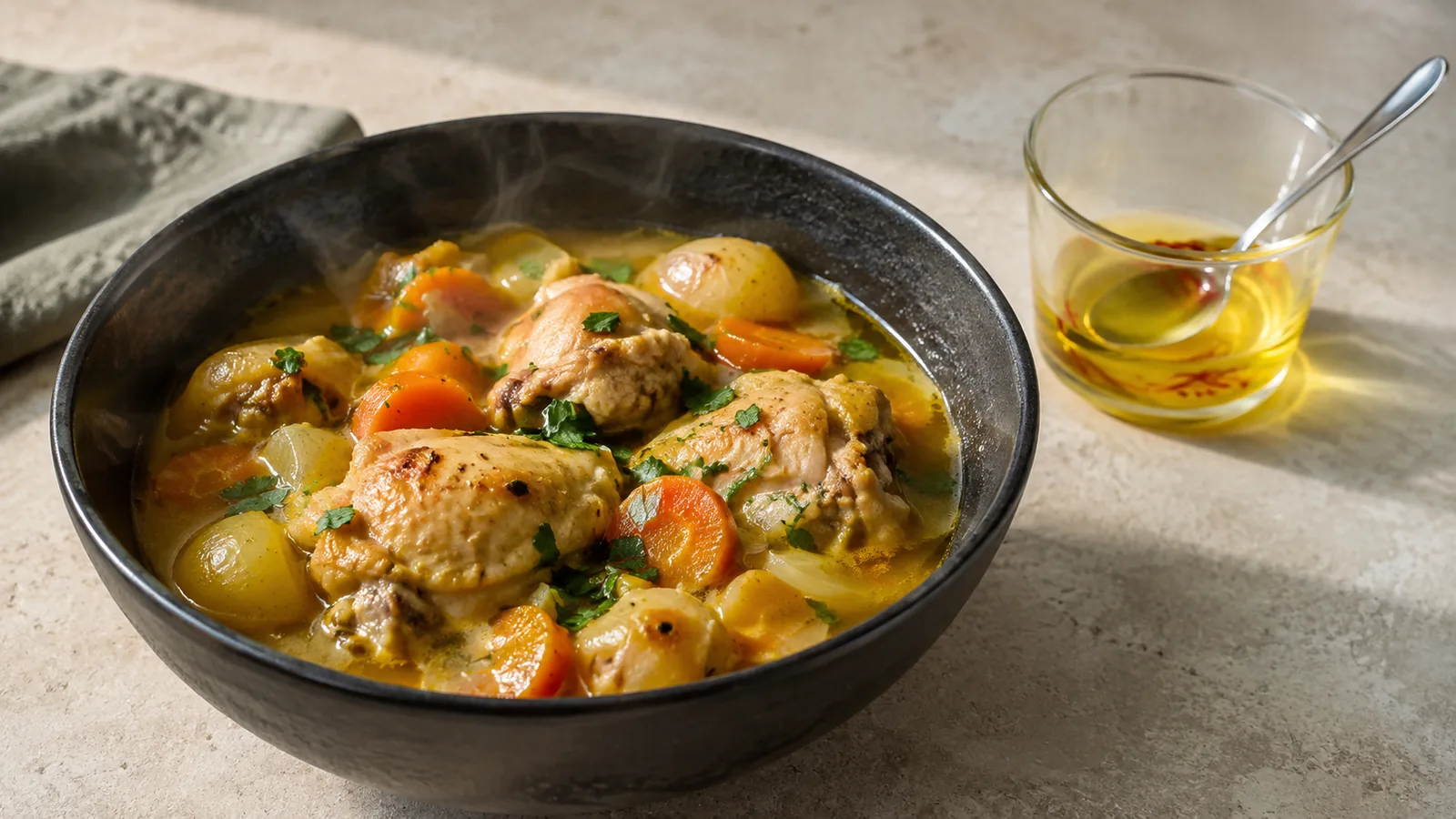 Is saffron good in stew?